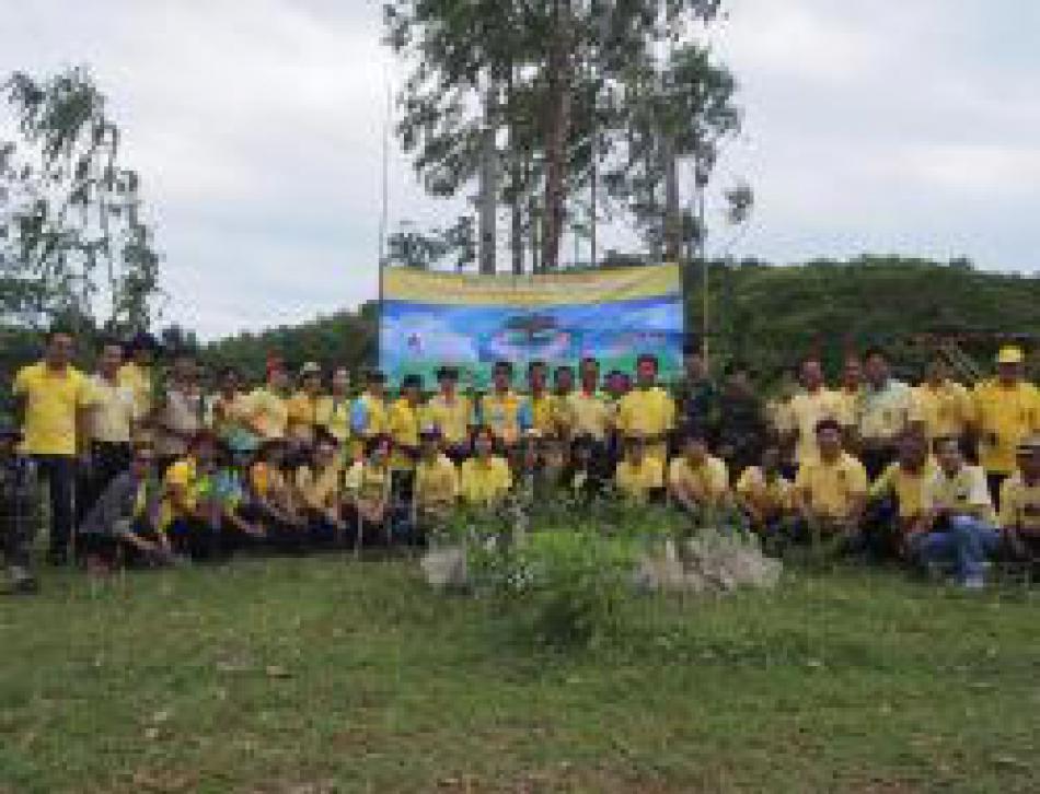 การจัดกิจกรรมปลูกป่า ตามโครงการรักน้ำ รักป่า รักแผ่นดิน ประจำปี 2561(จำนวน 3 ภาพ)